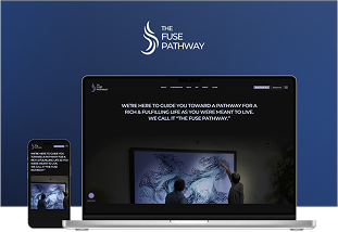 A visual mockup of The FUSE Pathway website, by NGNG